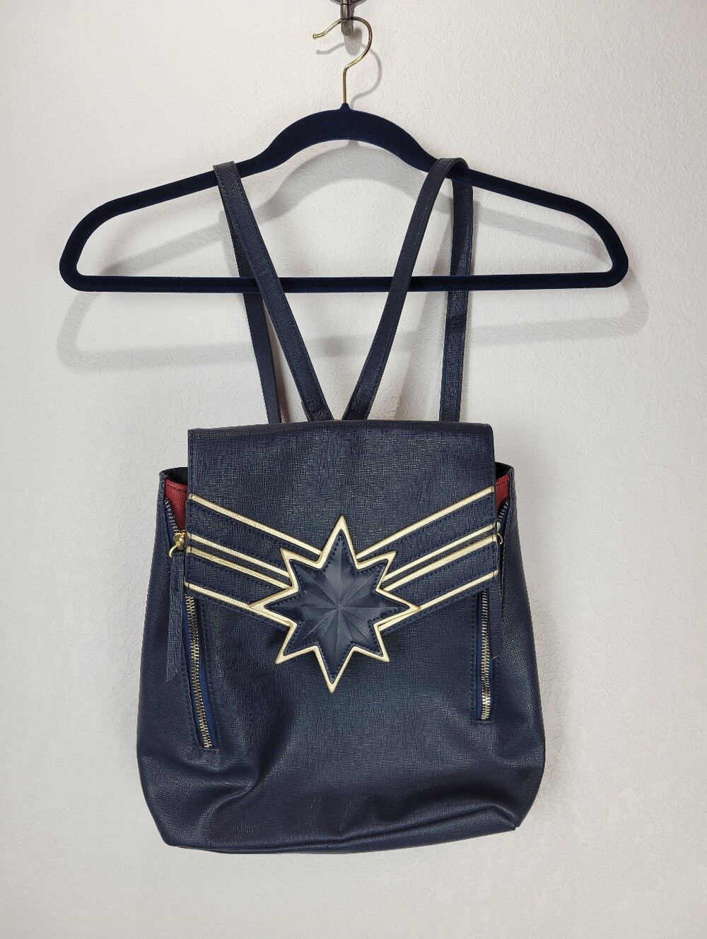 Marvel Captain Marvel Mini Backpack - Picture 2 of 7